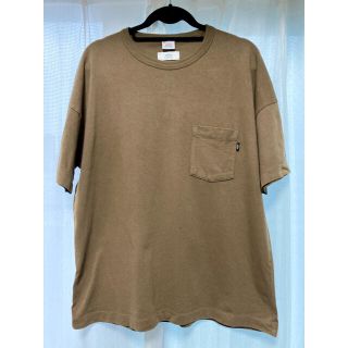 アーバンリサーチ(URBAN RESEARCH)のチャンピオン ワークノットワーク オーバーサイズTシャツ ブラウン M(Tシャツ/カットソー(半袖/袖なし))