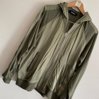 ディーゼル(DIESEL)のディーゼル　パーカー　カーキ　美品(パーカー)