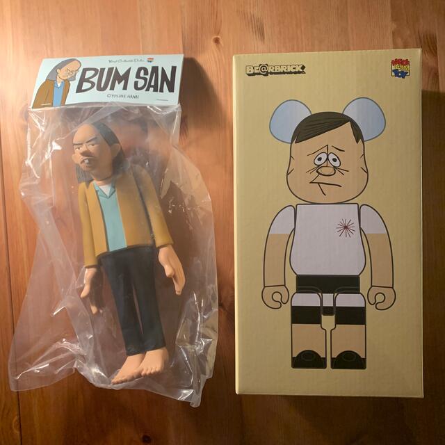 おすすめ MEDICOM SAN BUM VCD 400%× HANAI YUSUKE BE@RBRICK - TOY
