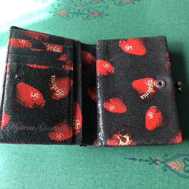HYSTERIC GLAMOUR(ヒステリックグラマー)のヒステリックグラマー　スカルベリー　折り財布ジャンク品 レディースのファッション小物(財布)の商品写真