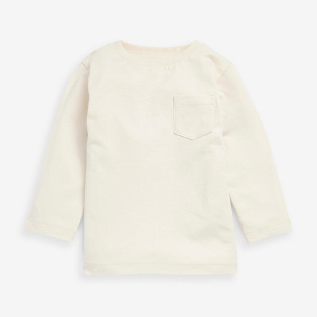 NEXT(ネクスト)のオレンジ/チョコレート 長袖Tシャツ5枚組（3m-7y） キッズ/ベビー/マタニティのベビー服(~85cm)(シャツ/カットソー)の商品写真