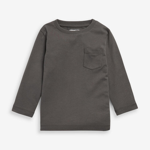 NEXT(ネクスト)のオレンジ/チョコレート 長袖Tシャツ5枚組（3m-7y） キッズ/ベビー/マタニティのベビー服(~85cm)(シャツ/カットソー)の商品写真