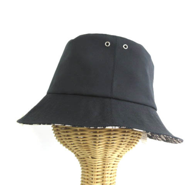 Christian Dior(クリスチャンディオール)のクリスチャンディオール 美品 20AW バケットハット オブリーク 56 黒 レディースの帽子(その他)の商品写真
