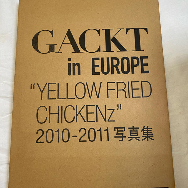 GACKT in EUROPE YELLOWFRIEDCHICKENz 写真集