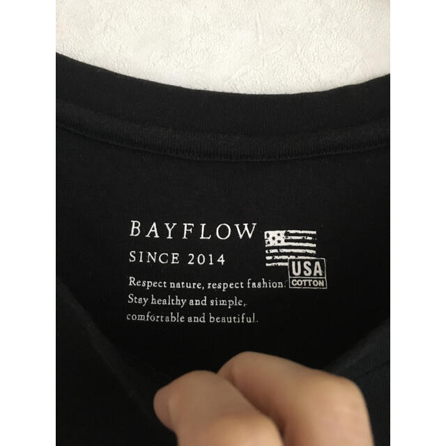 BAYFLOW(ベイフロー)のBAYFLOW  ベイフロー　七分袖　カットソー　 レディースのトップス(Tシャツ(長袖/七分))の商品写真