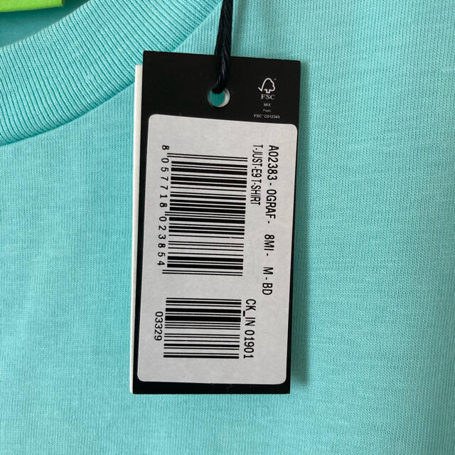 DIESEL(ディーゼル)の新品タグ付き　DIESEL ディーゼル　スカイブルーTシャツ メンズのトップス(シャツ)の商品写真