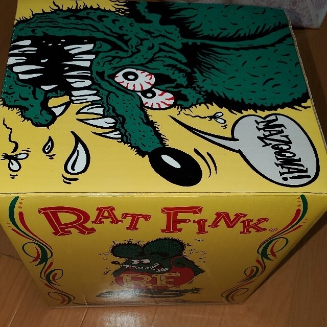 Rat Fink(ラットフィンク) DOLL　限定ブラック&ゴールド エンタメ/ホビーのフィギュア(アメコミ)の商品写真