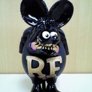 Rat Fink(ラットフィンク) DOLL　限定ブラック&ゴールド(アメコミ)