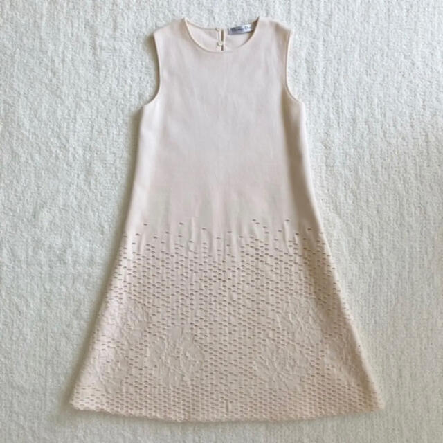 人気No.1 ディオール 未使用 新品 - Dior Christian 白 ワンピース