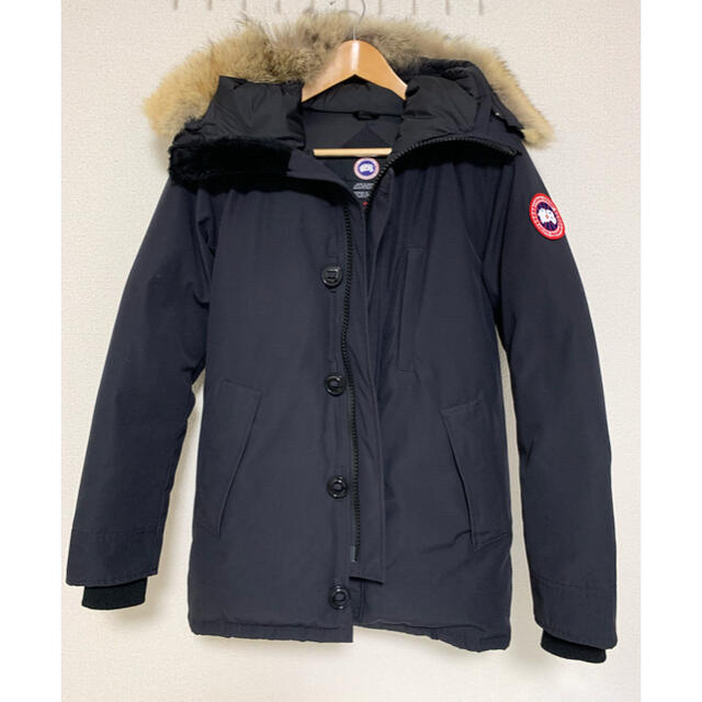 CANADA GOOSE(カナダグース)の【美品】カナダグース　ジャスパー　ネイビー　XS メンズのジャケット/アウター(ダウンジャケット)の商品写真