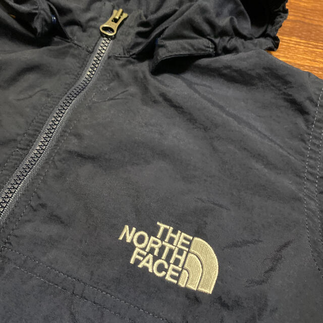 THE NORTH FACE(ザノースフェイス)の美品　ノースフェイス キッズ コンパクトジャケット　100cm キッズ/ベビー/マタニティのキッズ服男の子用(90cm~)(ジャケット/上着)の商品写真