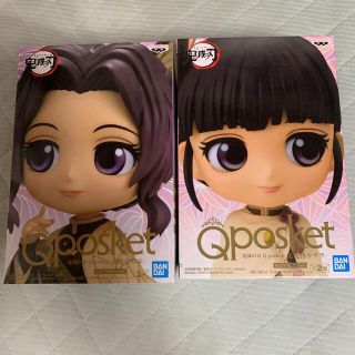 バンプレスト(BANPRESTO)の鬼滅の刃　Qposket 胡蝶しのぶ　栗花落カナヲ　フィギュア2点セット(アニメ/ゲーム)