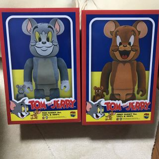 メディコムトイ(MEDICOM TOY)のBE@RBRICK 400%&100% TOM AND JERRY フロッキー(その他)