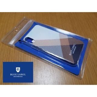 バーバリーブルーレーベル(BURBERRY BLUE LABEL)の新品　ブルーレーベルクレストブリッジ　iPhoneケース　iPhoneX XS(iPhoneケース)