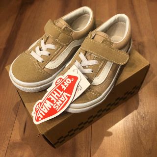 ヴァンズ(VANS)の新品 VANS 14cm ベージュ(スニーカー)