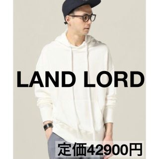 アーペーセー(A.P.C)の新品同様　LANDLORD ビッグシルエット フード スウェットパーカー(パーカー)