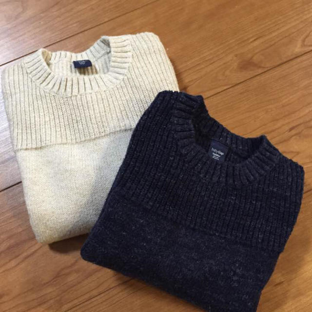 babyGAP 95cm 110cm 兄弟お揃い ニット