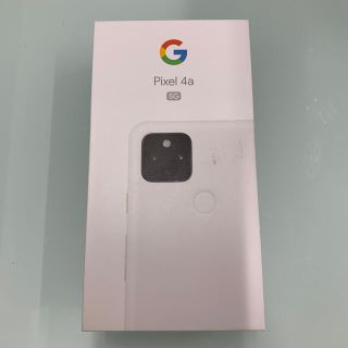 Google pixel4a5g ホワイト　(スマートフォン本体)