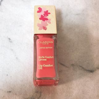 クラランス(CLARINS)のクラランス　コンフォートリップオイル　14 サクラ　限定品(リップケア/リップクリーム)