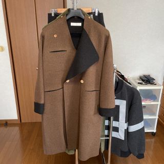 STUDIOUS - ETHOSENS エトセンス 19AW マフラーカラーコートの通販 by