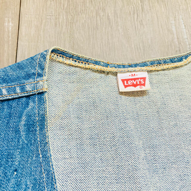 Levi's(リーバイス)のリーバイス　デニムベスト　青 メンズのトップス(ベスト)の商品写真