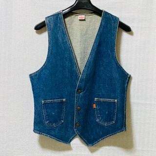 リーバイス(Levi's)のリーバイス　デニムベスト　青(ベスト)