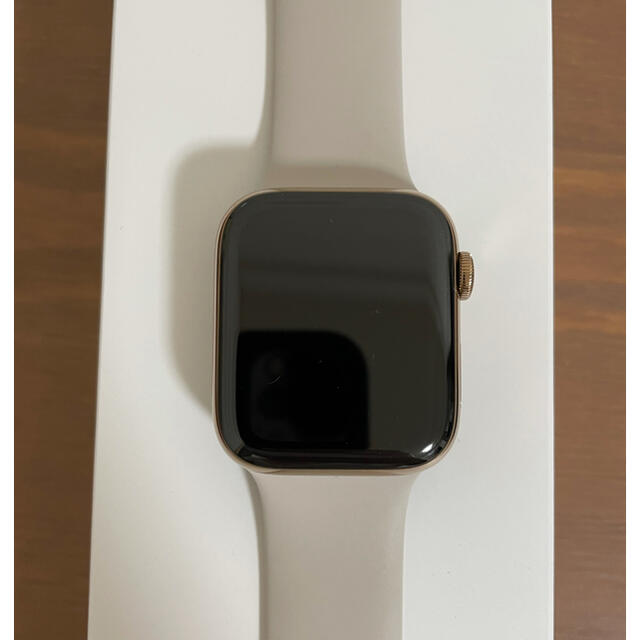 AppleWatch Series5 44mm ステンレス　ゴールド腕時計(デジタル)