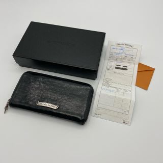 クロムハーツ(Chrome Hearts)の極美品！ クロムハーツ アリゲーター クロコ 財布 インヴォイス付き 本物(長財布)