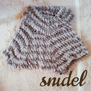 スナイデル(SNIDEL)のsnidel*ﾌｧｰﾎﾟﾝﾁｮ(ポンチョ)