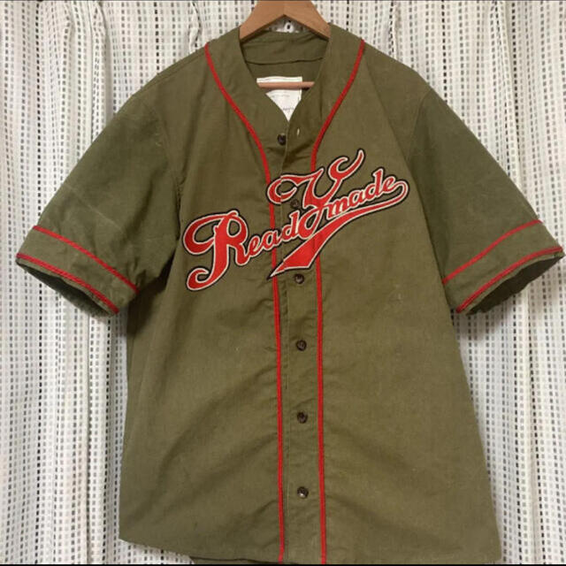 READYMADE レディメイド baseball shirt