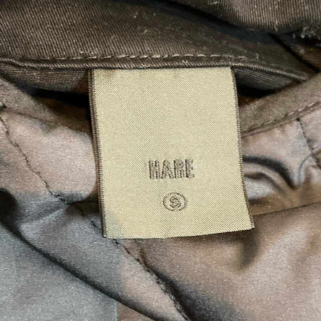 HARE(ハレ)のHARE ハレ モッズコート ブラック Sサイズ メンズのジャケット/アウター(モッズコート)の商品写真