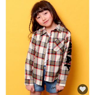 アナップキッズ(ANAP Kids)のキッズ⭐︎チェックシャツ(ジャケット/上着)