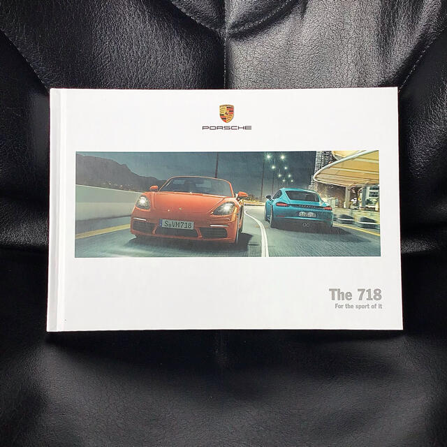 Porsche(ポルシェ)の美品　ポルシェカタログ　The 718 For the sport of it 自動車/バイクの自動車(カタログ/マニュアル)の商品写真