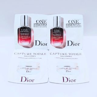 クリスチャンディオール(Christian Dior)の【試供品】＊Dior＊ワンエッセンシャルセラム カプチュールトータルアイクリーム(サンプル/トライアルキット)