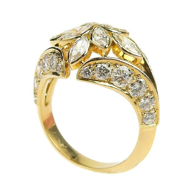 カルティエ メレダイヤモンドの通販 by しゅん太郎's shop｜ラクマ リング 指輪 K18YG セール特価