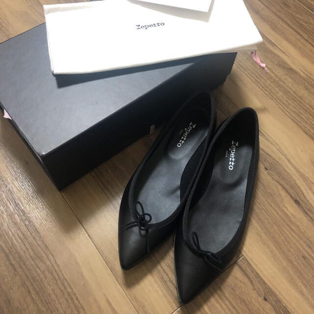 repetto - 新品未使用 レペット ブラック 39.5 の通販 by jiji