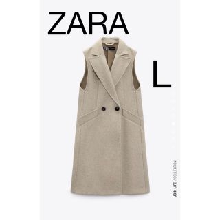 ザラ(ZARA)のZARA ダブルブレストソフトベスト(ベスト/ジレ)