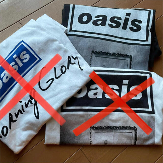 oasis Tシャツ　黒のみ