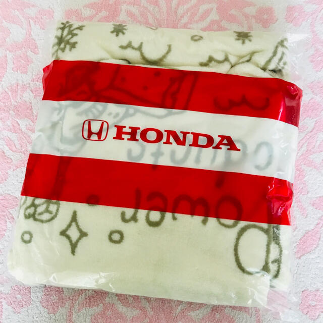 【新品】Honda ホンダ オリジナル ふわふわフリース ブランケット 非売品 キッズ/ベビー/マタニティのこども用ファッション小物(おくるみ/ブランケット)の商品写真