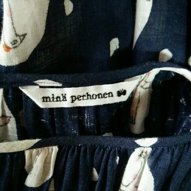 mina perhonen(ミナペルホネン)のchenli様専用 ミナペルホネン  cross  bird  ワンピース  レディースのワンピース(ひざ丈ワンピース)の商品写真