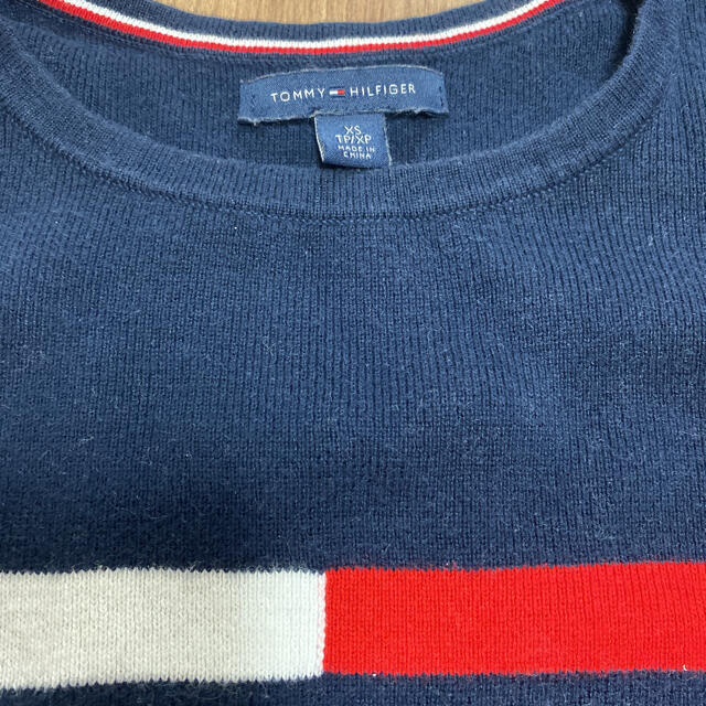 TOMMY HILFIGER(トミーヒルフィガー)のTOMMY HILFIGER セーター　XS トミヒル レディースのトップス(ニット/セーター)の商品写真