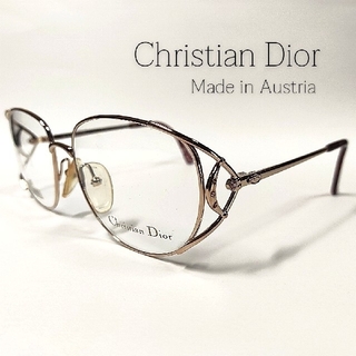 クリスチャンディオール(Christian Dior)のChristian Dior オーストリア製 メガネフレーム 02(サングラス/メガネ)