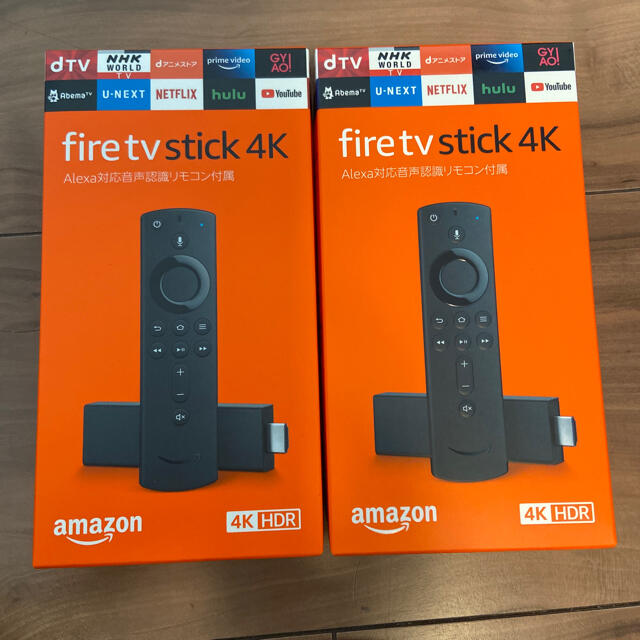 Amazon fire  TV stick 4K 2個セット