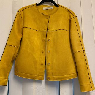 ザラ(ZARA)の値下げ中　ZARA ジャケット(ノーカラージャケット)