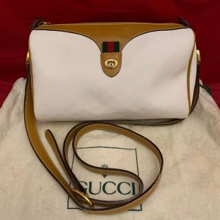 グッチ(Gucci)のオールドGUCCI☆ショルダーバッグ・ポシェット美品！(ショルダーバッグ)