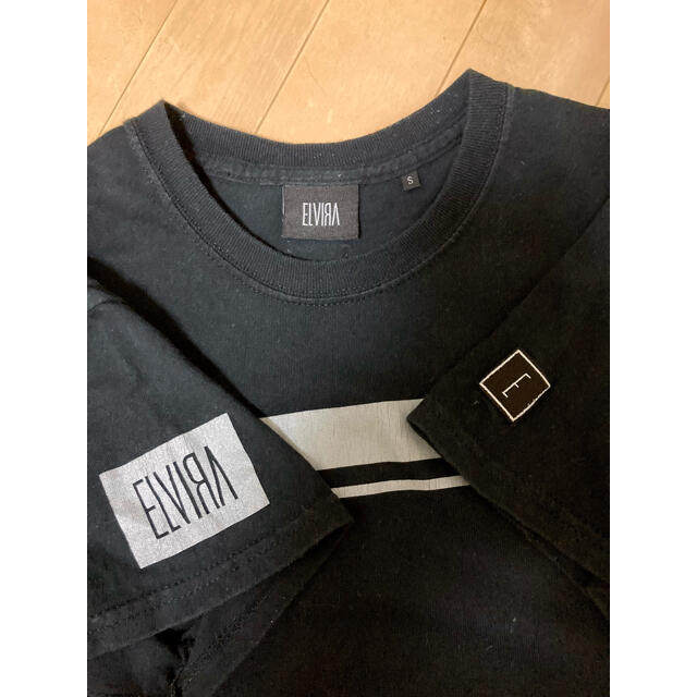ELVIA(エルヴィア)のELVIRA エルビラ Tシャツ ブラック Sサイズ メンズのトップス(Tシャツ/カットソー(半袖/袖なし))の商品写真