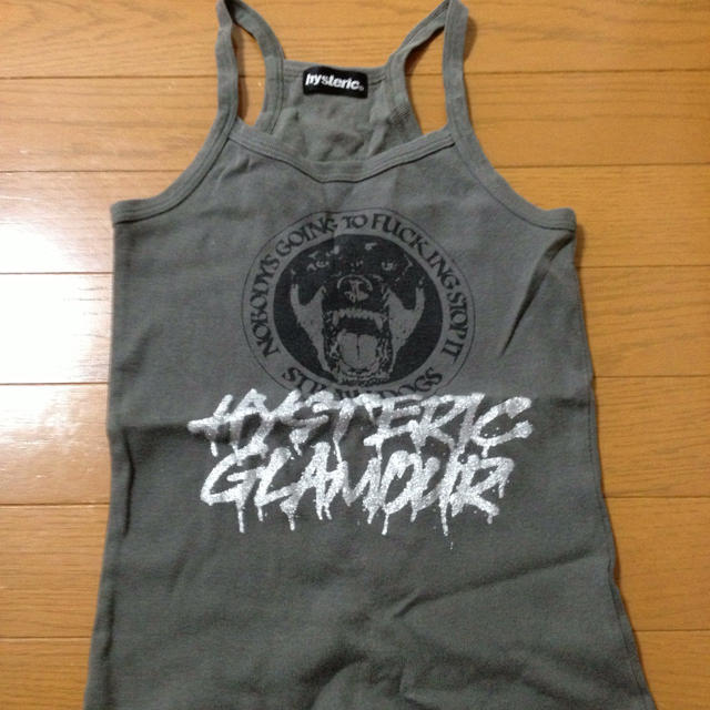 HYSTERIC GLAMOUR(ヒステリックグラマー)のヒステリックグラマーのキャミとデニムスカ レディースのトップス(キャミソール)の商品写真