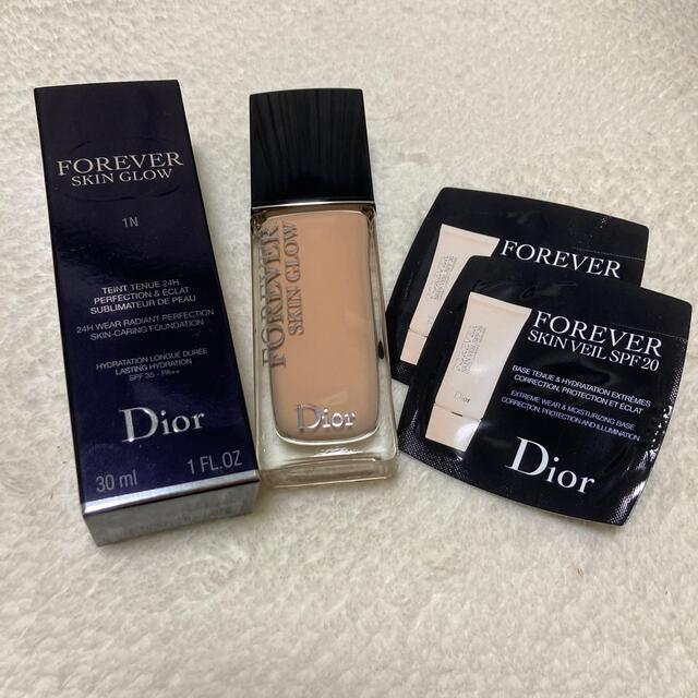 【新品】Dior FOREVER SKIN GLOW 1N サンプル付き