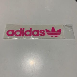 アディダス(adidas)のアディダス　adidas   ピンク　ステッカー(ステッカー（シール）)