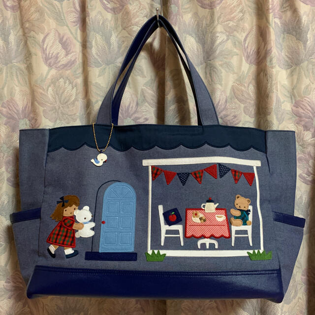 familiar - まゆちゃん専用 美品 ファミリア マザーズバッグ 2点（赤 ...